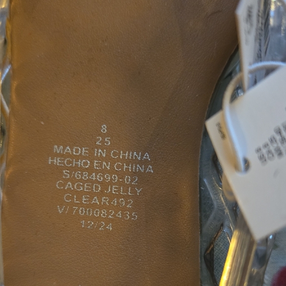 Old Navy Clear Women's Flats - Picture 2 of 6